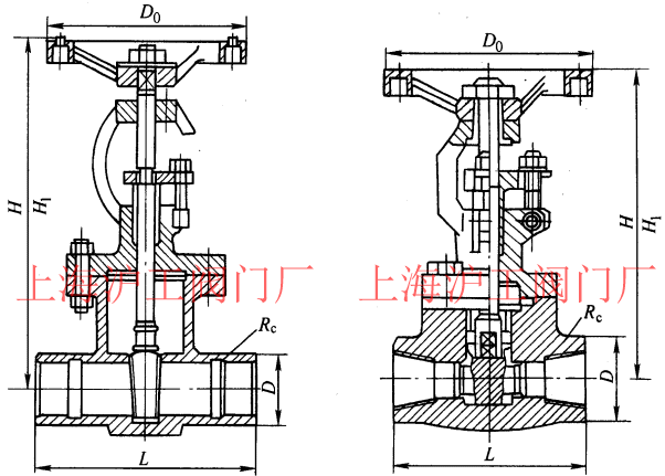 Z11HZ11Y  PN25~PN160 ƃ(ni)ݼyШʽlyμY(ji)(gu)ߴʾD