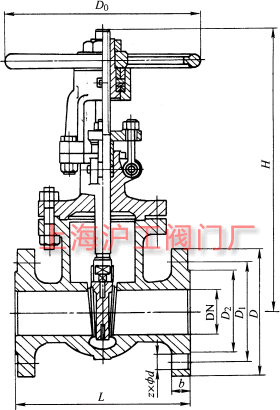 Z41HZ41Y  150(Lb)~600(Lb) ШʽlyҪμY(ji)(gu)ߴʾD